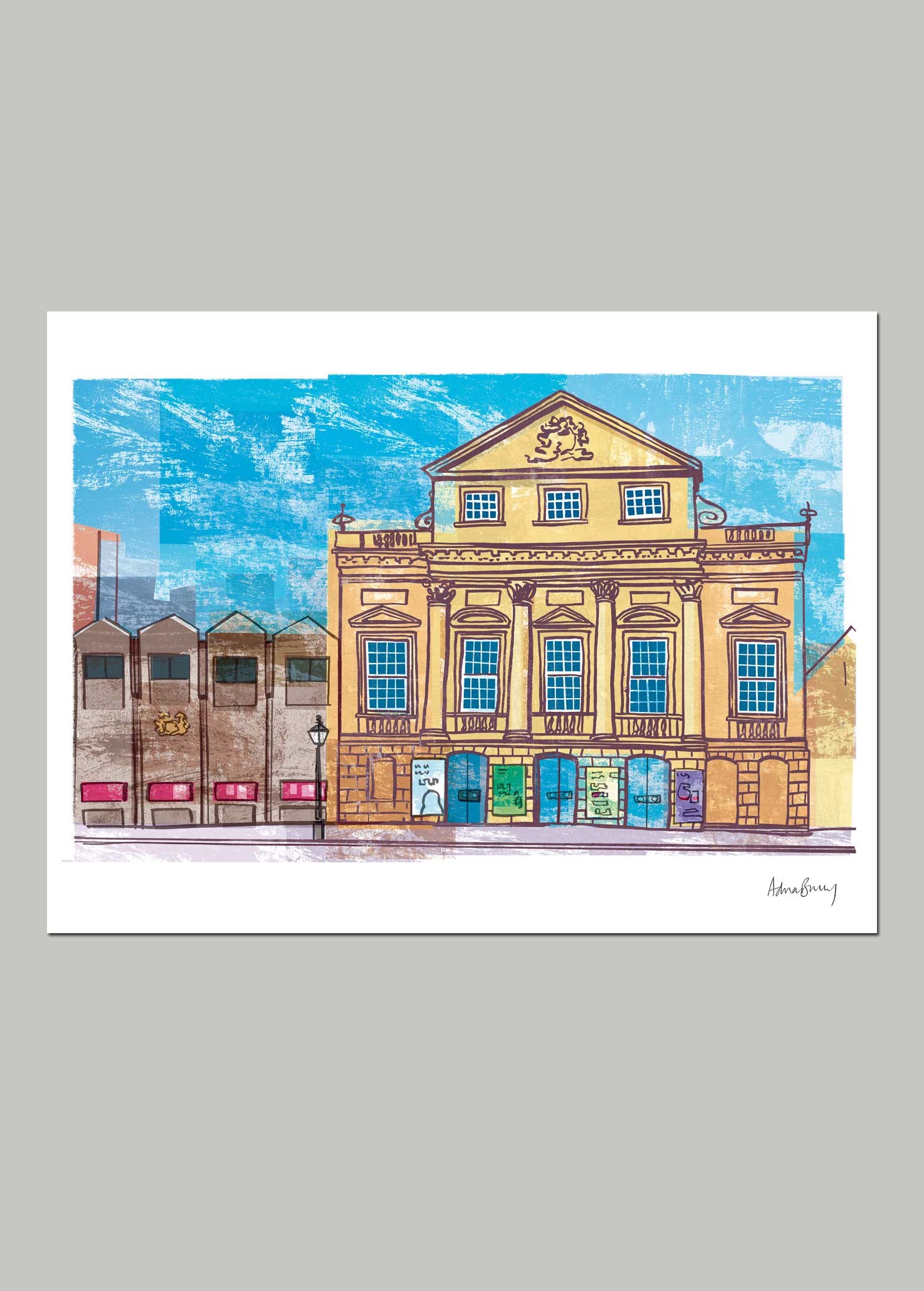 Bristol Old Vic by Adrian Barclay