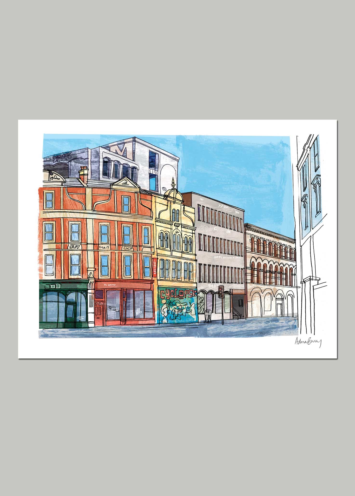Westmoreland House, Stokes Croft by Adrian Barclay