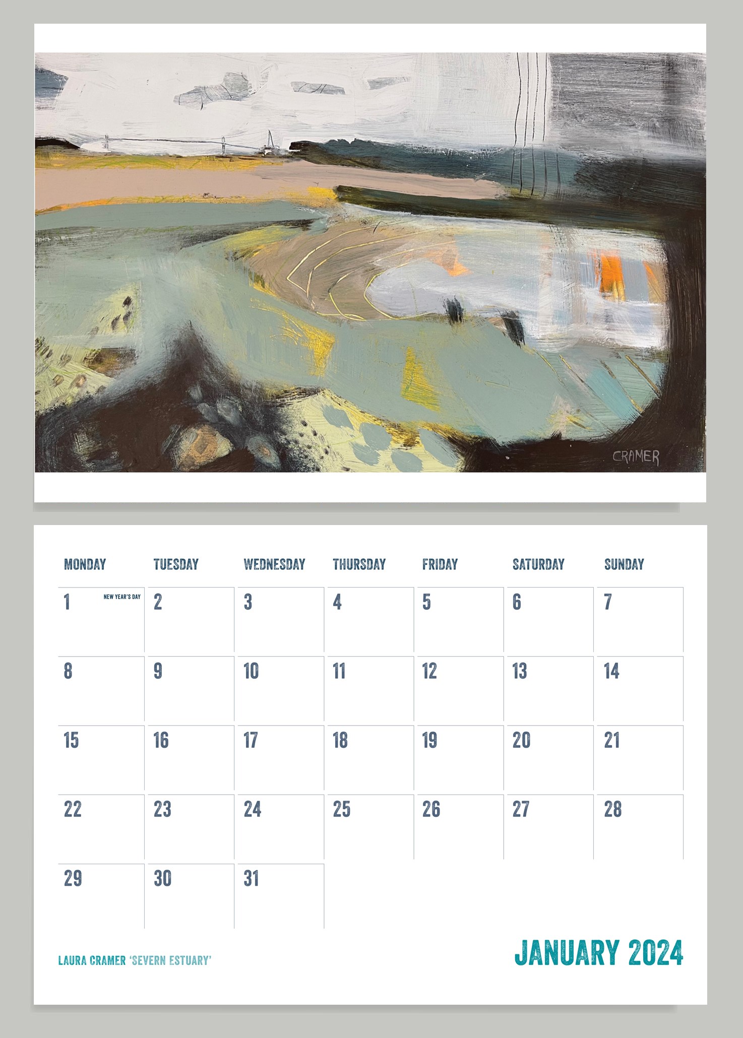 January  / Laura Cramer. Click image for info. 