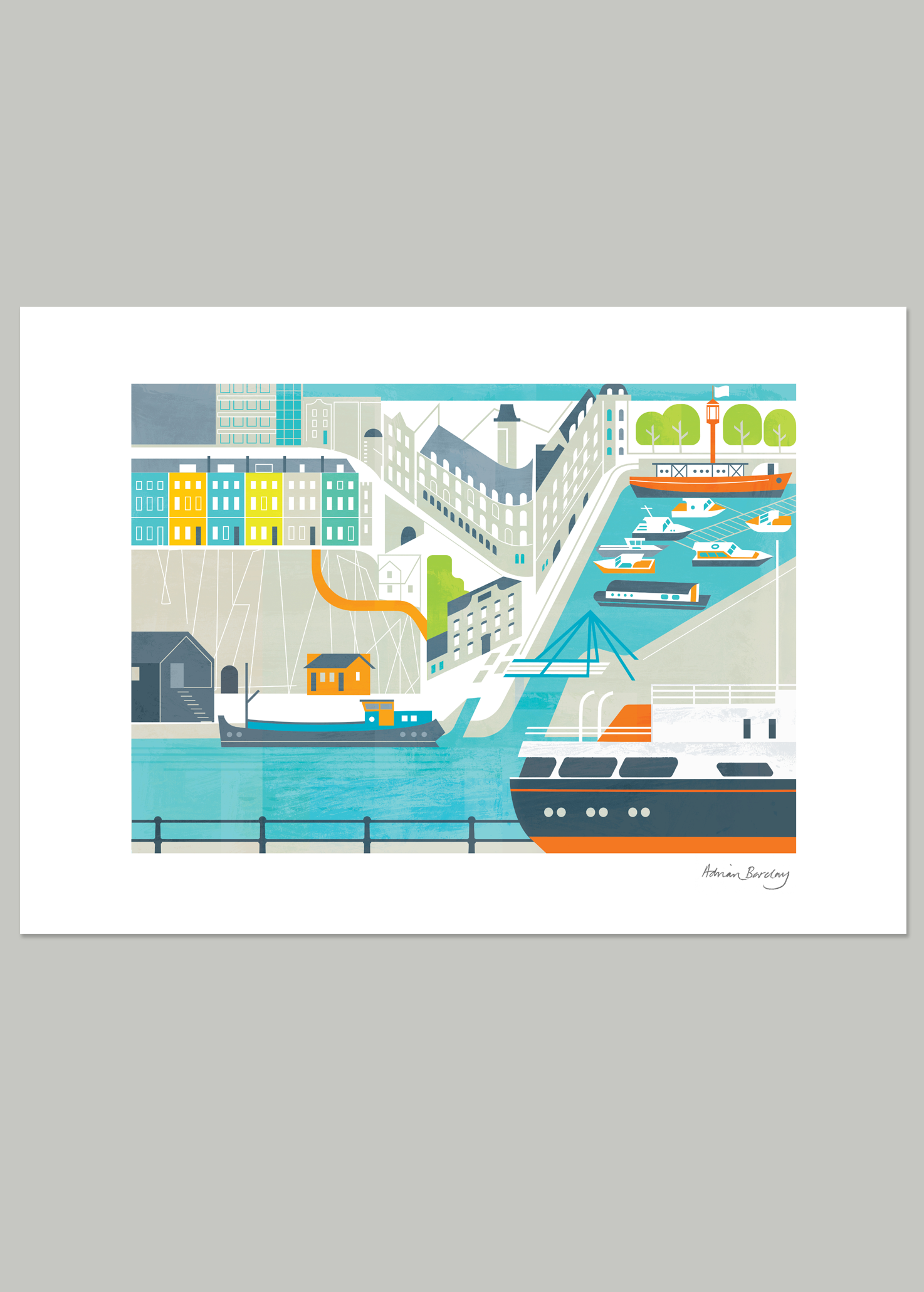 Bathurst Basin by Adrian Barclay