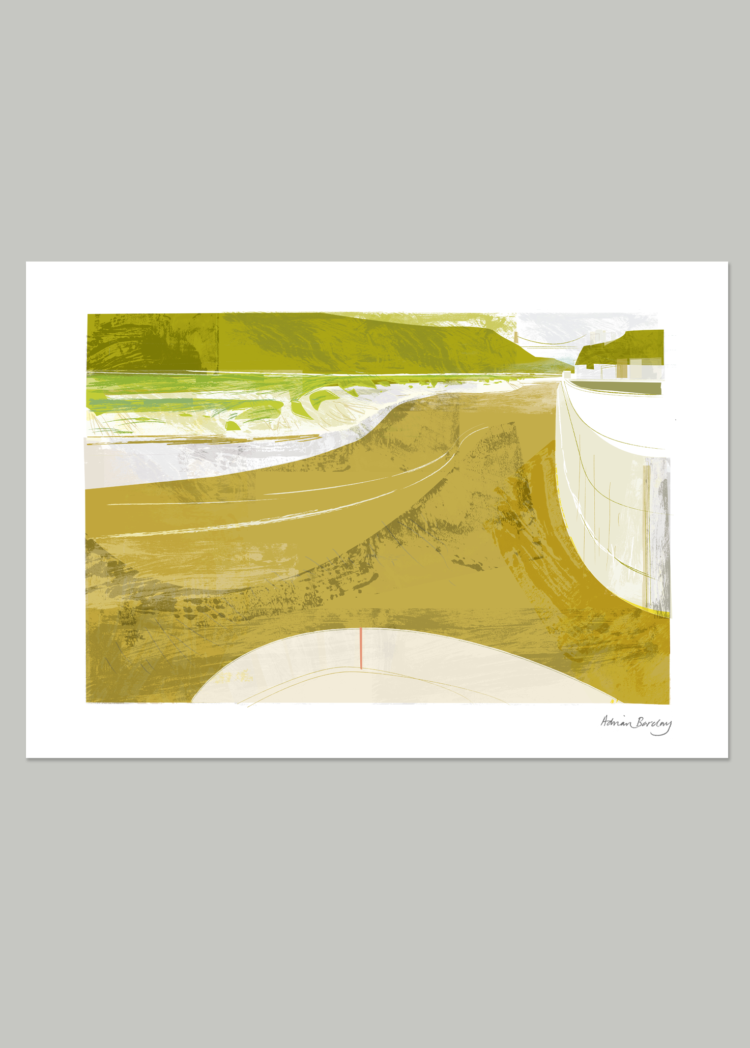 Tide Out by Adrian Barclay